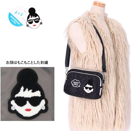 Amazon | HAPPY FACE EMMA ショルダーバッグ 相良刺繍 お顔